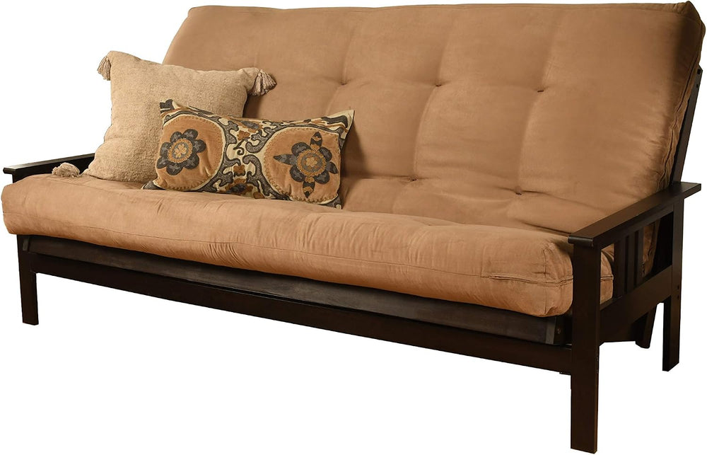 Kodiak Furniture Monterey Futon Set, Suede Peat
