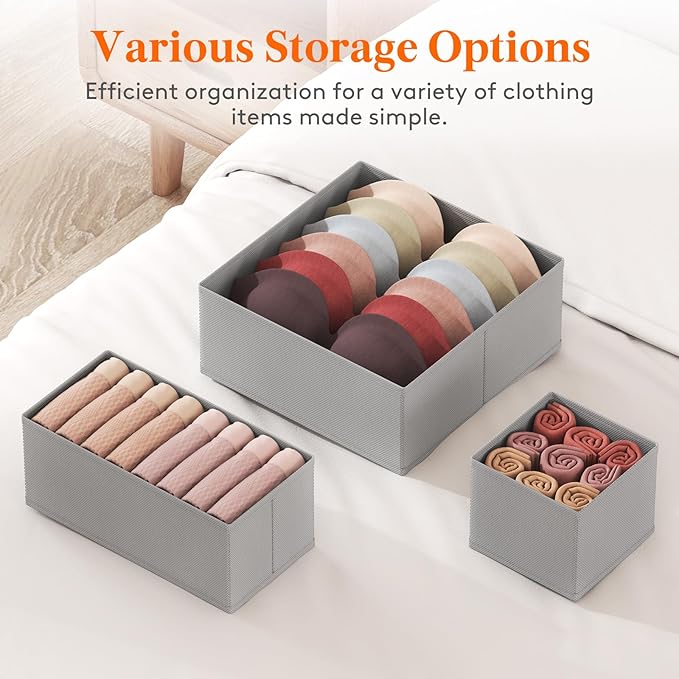 Lifewit Drawer Organizer Clothes - Image 3