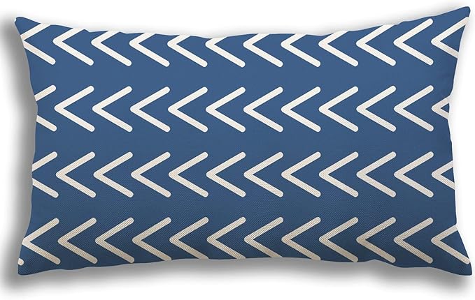 YCOLL Lumbar Pillow Covers 12x20 Set of 4, Modern Sofa Throw Pillow Cover - Image 5