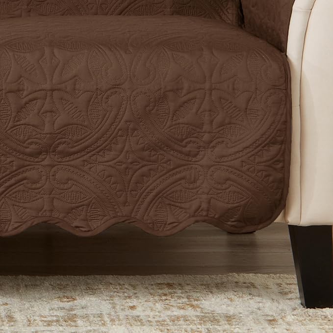 Great Bay Home Reversible Chair Cover - Image 6