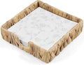 Napkin Holder for Table, Woven Water Hyacinth Napkin Holders For Paper Napkins by Unknown