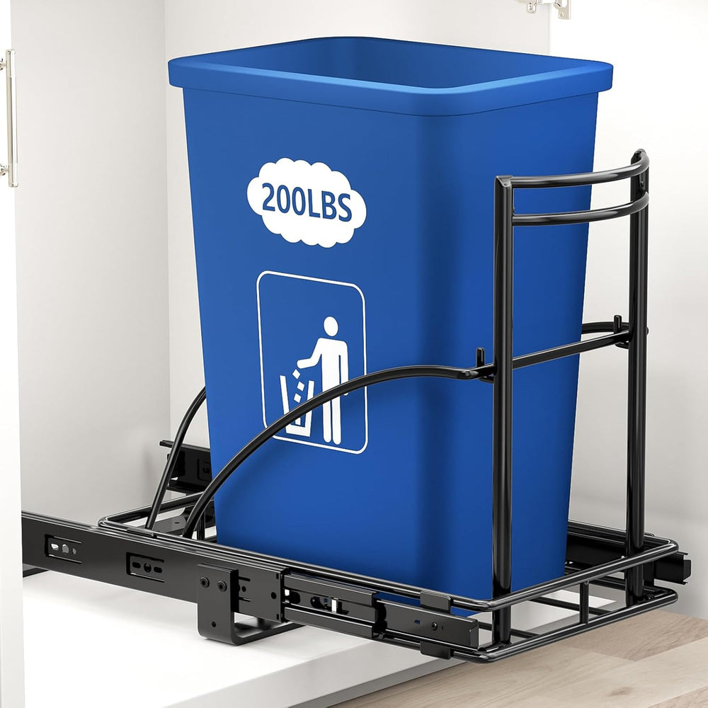 ANASTA Under Sink Trash Can Pull Out Trash Hidden