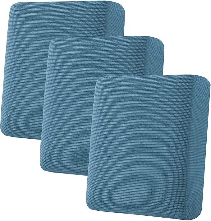 H.VERSAILTEX Super Stretch Individual Seat Cushion Covers Sofa Covers Slipcover by HVERSAILTEX