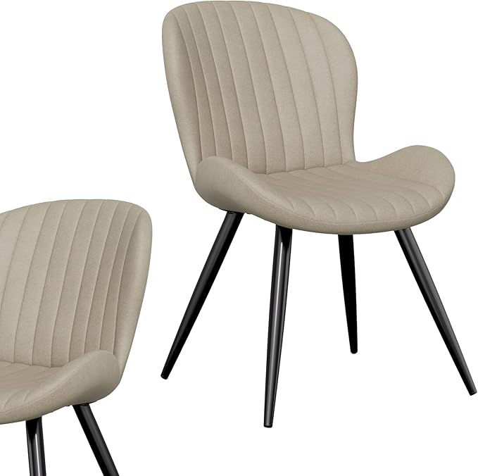 Nalupatio Dining Chairs Set of 6, Modern Dining Room Chairs Comfy Backrest Th...