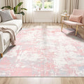 Rugflix 5x7 Area Rugs for Living Room, Washable Large Rug Stain-Resistant Low by RugflixAreaRugs