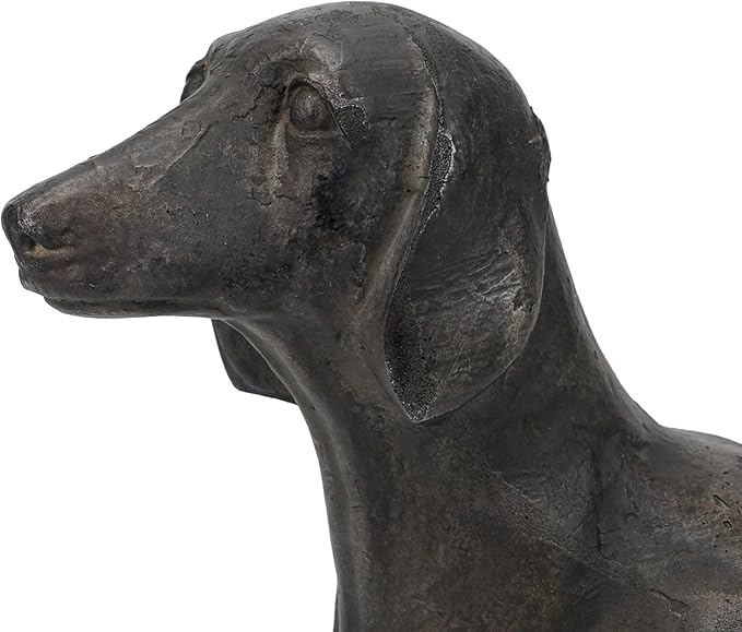 Vintage Dachshund Dog Paper Towel Holder Black Wiener Dog Tissue Towel Display