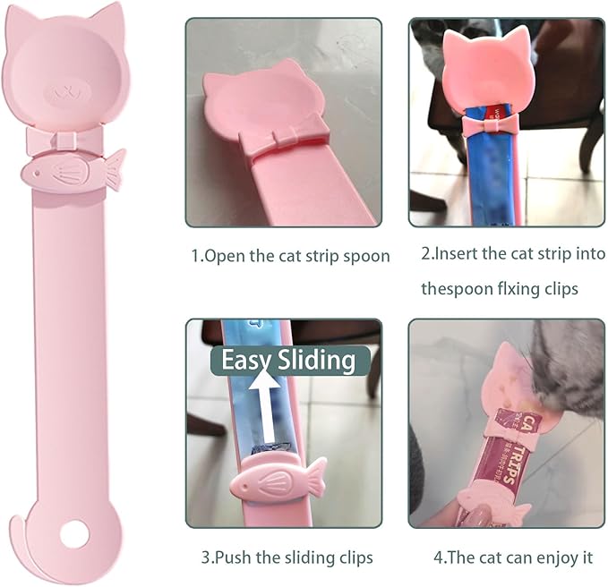 Cat Dog Food Can Lids Spoons，Silicone Pet Food Can Lids - Image 6