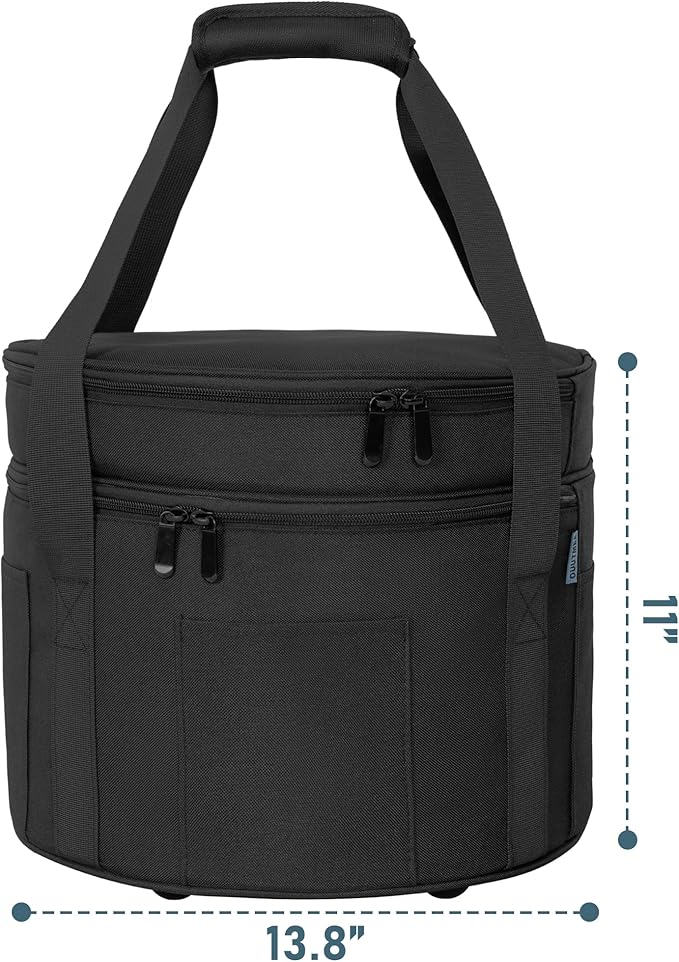 Dutch Oven Bag for 8 Inch Dutch Oven, 2-Layer Oven Travel Bag - Image 6