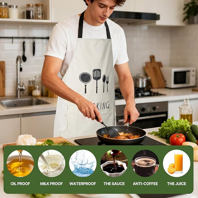 DILLMAN Women Kitchen Apron - Image 2