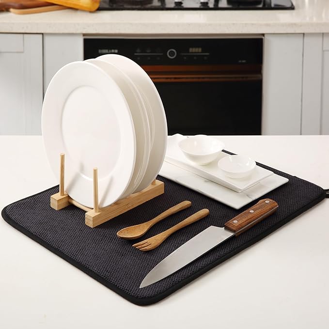 2 Pack Microfiber Dish Drying Mat - Image 3