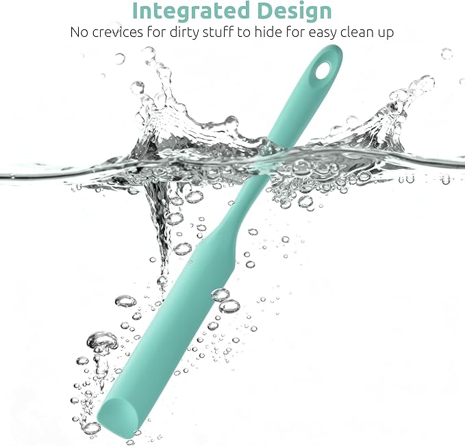 U-Taste Silicone Jar Spatula for Sourdough Starter: Long Skinny Food-Grade Jam - Image 9