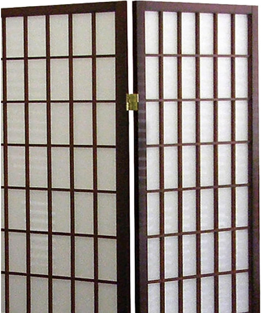 ORE International 3-Panel Room Divider, Cherry