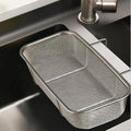 Stainless Steel Side Sink Drain Strainer Basket, Corner Hanging Sink Strainer by Unknown