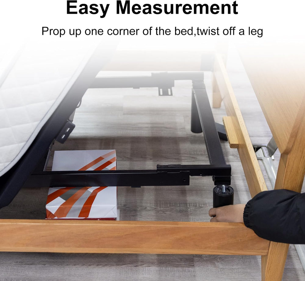 Adjustable Bed Legs Replacement for Adjustable Bed Frame Set of 4