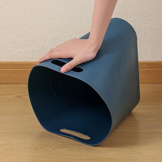 rejomiik Small Trash Can, Slim Garbage Can Plastic Waste Basket - Image 8