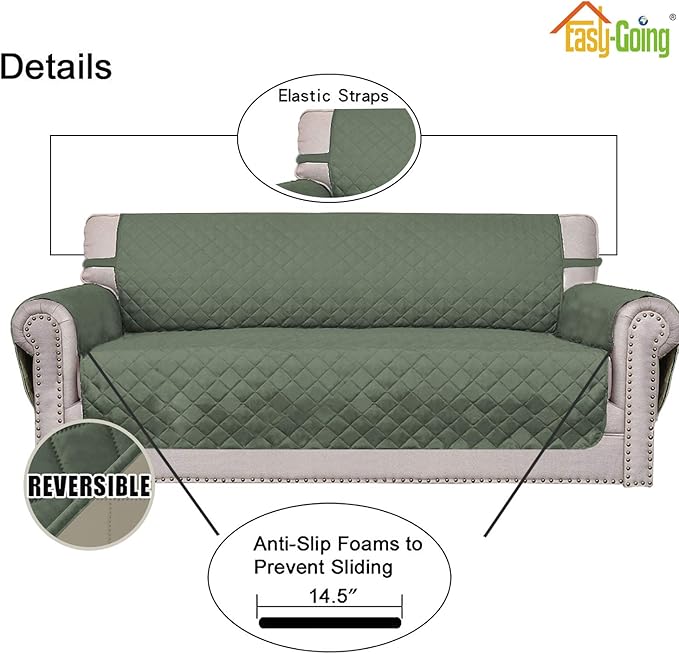Easy-Going Reversible Couch Cover - Image 3