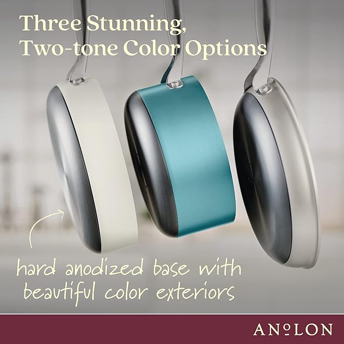 Anolon Achieve Hard Anodized Nonstick Saucepot - Image 3