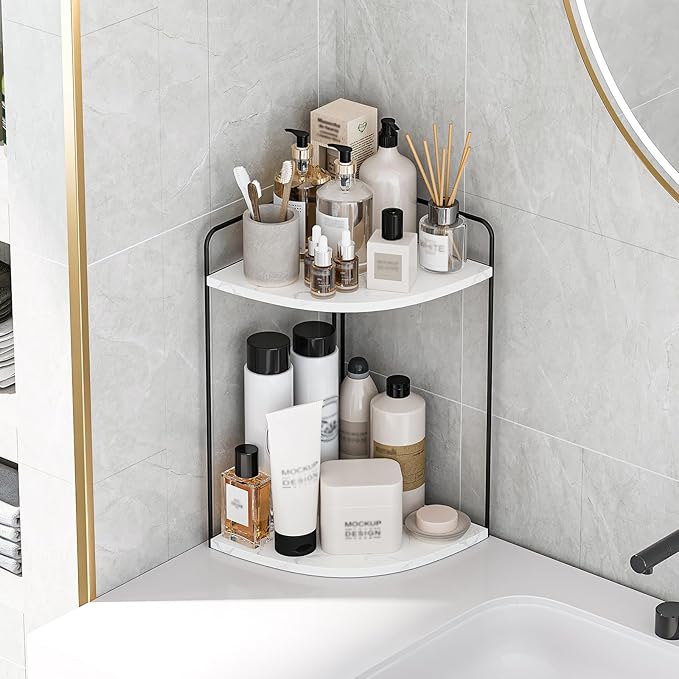 Forest Angle Bathroom Counter Organizer, Countertop Organizer, Vanity Organizers - Image 2