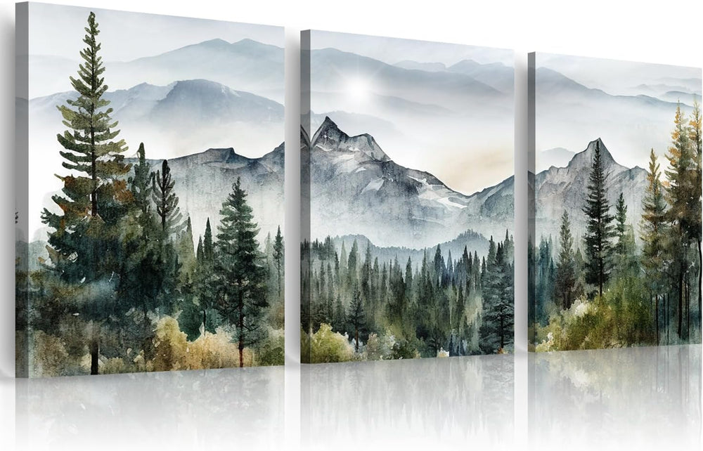 MHARTK66 3 Piece Framed Canvas Art Prints Wall Art for Living Room Modern Wal...