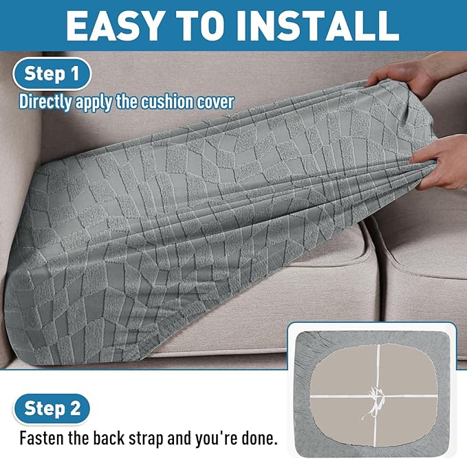 2025 Stretch Chaise Covers for Sectional Sofa, Individual Chaise Lounge Cover - Image 6