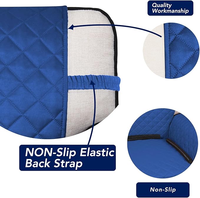 PureFit Reversible Quilted Sofa Cover, Water Resistant Slipcover Furniture - Image 3