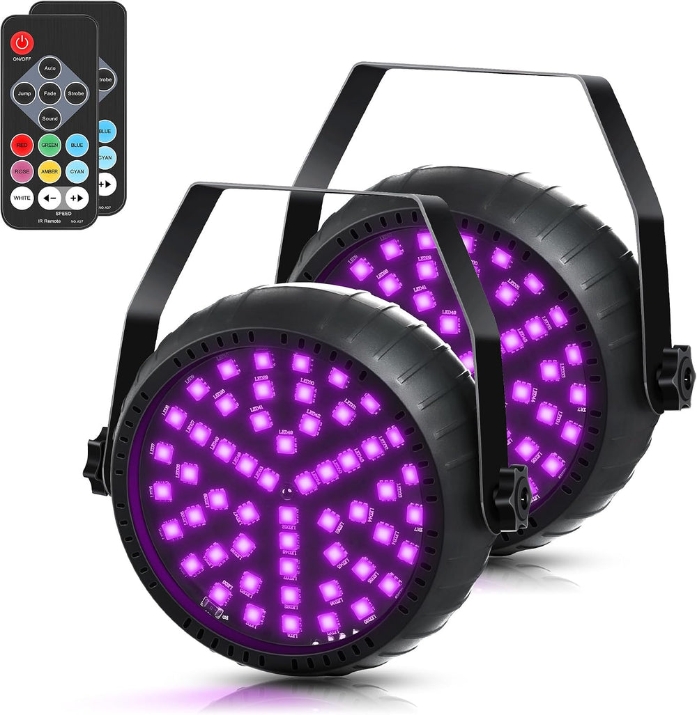 Telbum Rechargeable Strobe Lights for Parties Wireless LED Halloween Strobe L...