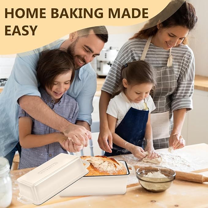 Wildone 2 in 1 Enameled Cast Iron Bread Pan