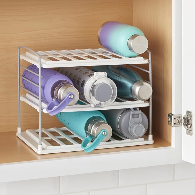 YouCopia UpSpace Water Bottle and Travel Mug Cabinet Organizer, Adjustable - Image 6