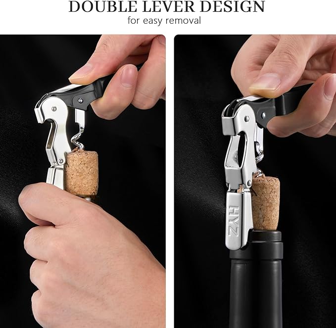 HYZ Wine Opener Bulk 20-Pack for Bartender, Professional Waiter Corkscrew Wine