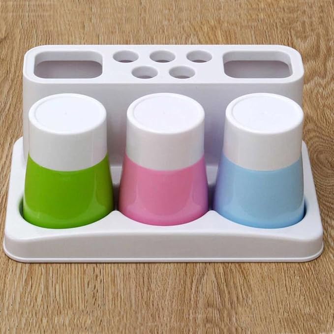 Eslite Toothbrush Toothpaste Holder Stand - Image 3