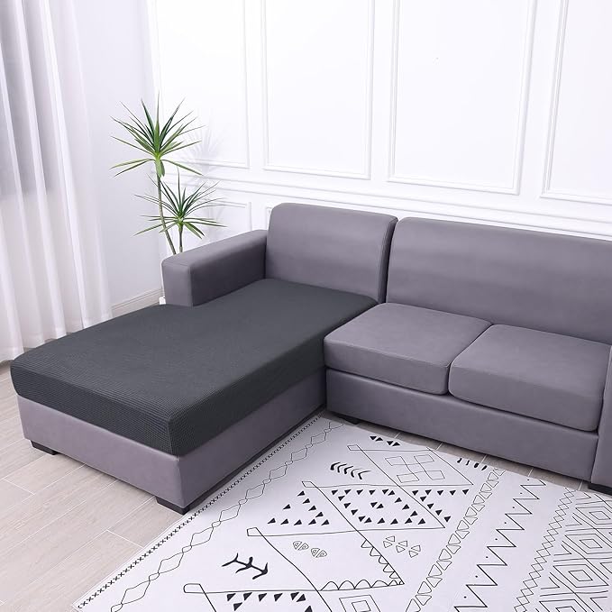 hyha Waterproof Sectional Couch Covers, Non Slip Sofa Couch Cushion Covers L - Image 7