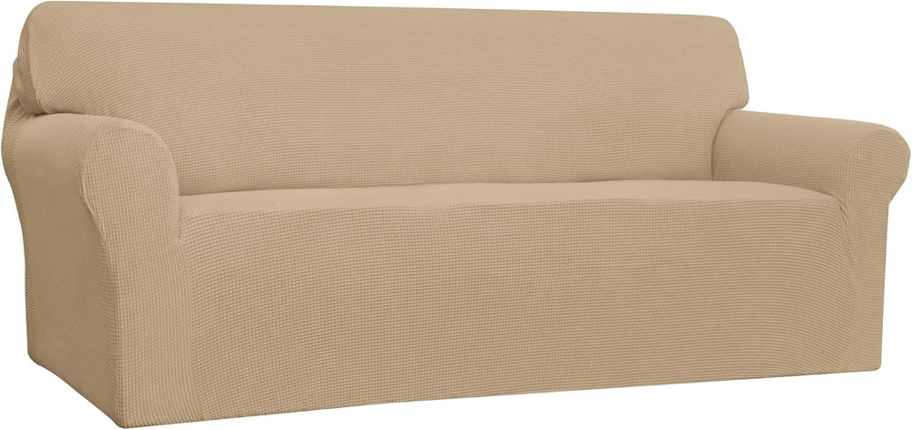 Easy-Going Stretch Oversized Sofa Couch Slipcover Washable Sand