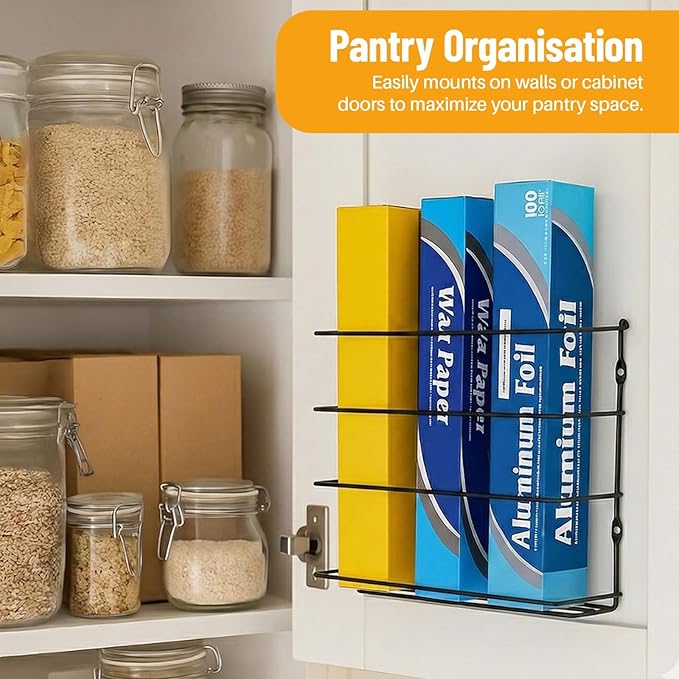 Evelots Kitchen Wrap Organizer - Image 5