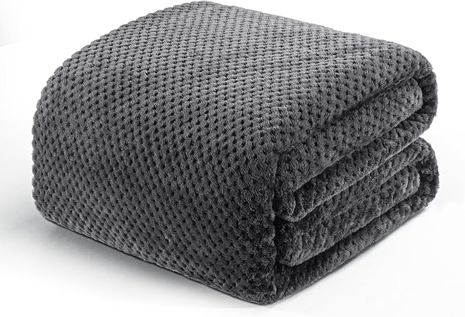 Exclusivo Mezcla Fleece Bed Blanket Twin Size, Super Soft and Warm Blankets by ExclusivoMezcla