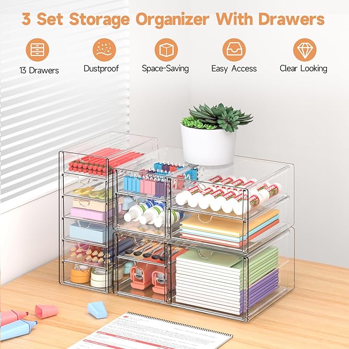 Makeup Drawer Storage Organizer - Image 7