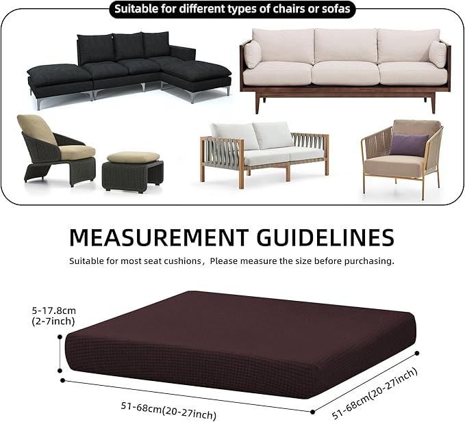 Outdoor Cushion Covers Set, Replacement - Image 2