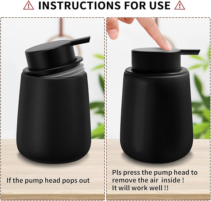 Soap Foaming Dispenser Ceramic - Image 4
