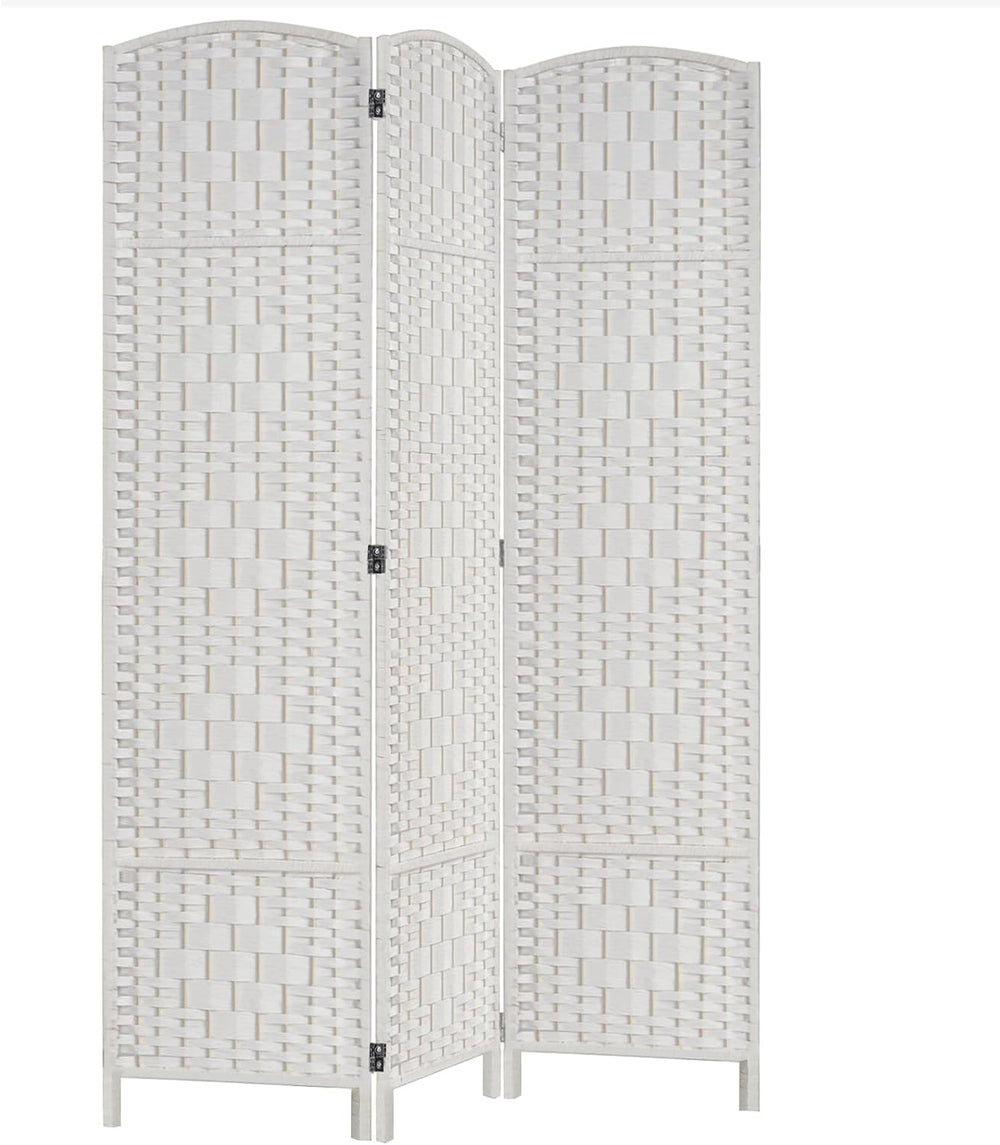 RHF Room Divider Panel,Partition Room Dividers,3Panel Privacy Screen,White