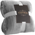 TASTHROW Large Flannel Fleece Throw Blanket, 60×80 Inch by TASTHROW