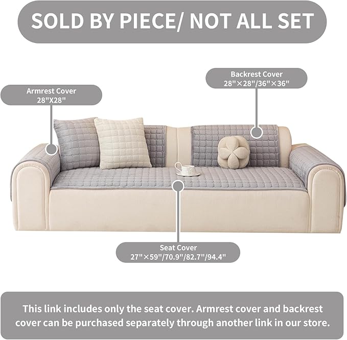 Velvet Couch Covers for Dogs, Dog Sectional Couch Covers, Pet Couchs Cover for - Image 2