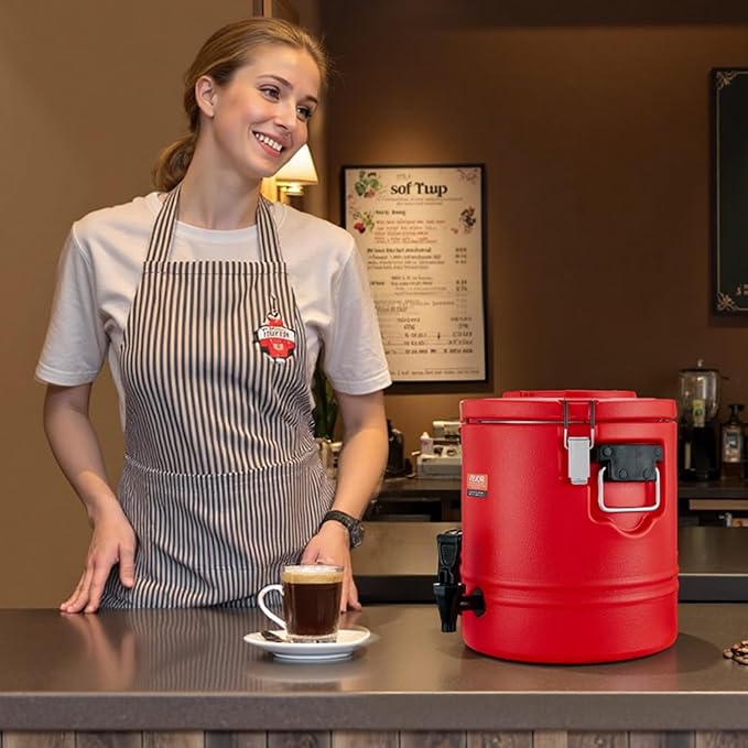 VEVOR Insulated Beverage Dispenser, 3 Gal/11.4L Thermal Hot and Cold Drink