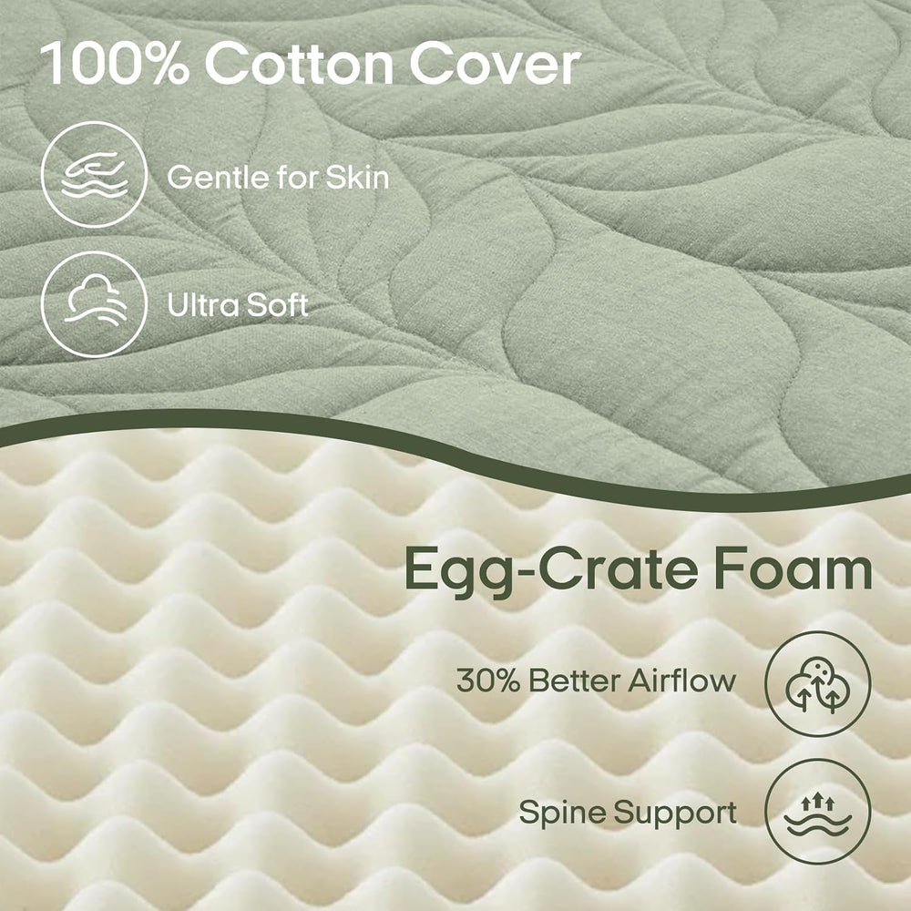 ZonLi Japanese Floor Mattress Futon Mattress Full Size 4 Inch Thick