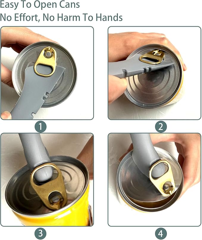 4 Pcs Pet Cans Supplies Set, Cat Food Can Lid Cover - Image 3