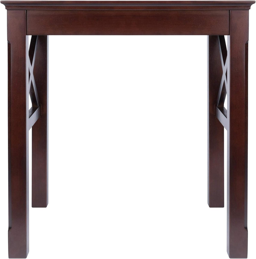Winsome Xola Nesting Tables, Cappuccino | Small Square Coffee or End Table Se...