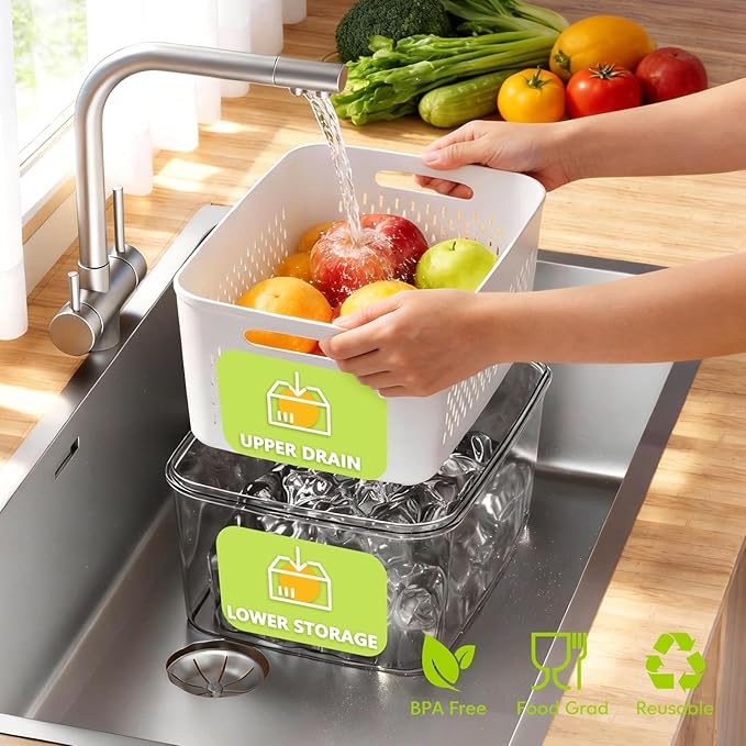 HOMETALL 5 Pack Fruit Storage Containers - Image 2
