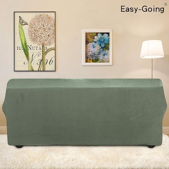 Easy-Going Stretch 4 Seater Sofa Slipcover 1-Piece Sofa Cover Furniture - Image 3