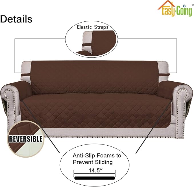Easy-Going Reversible Couch Cover - Image 3