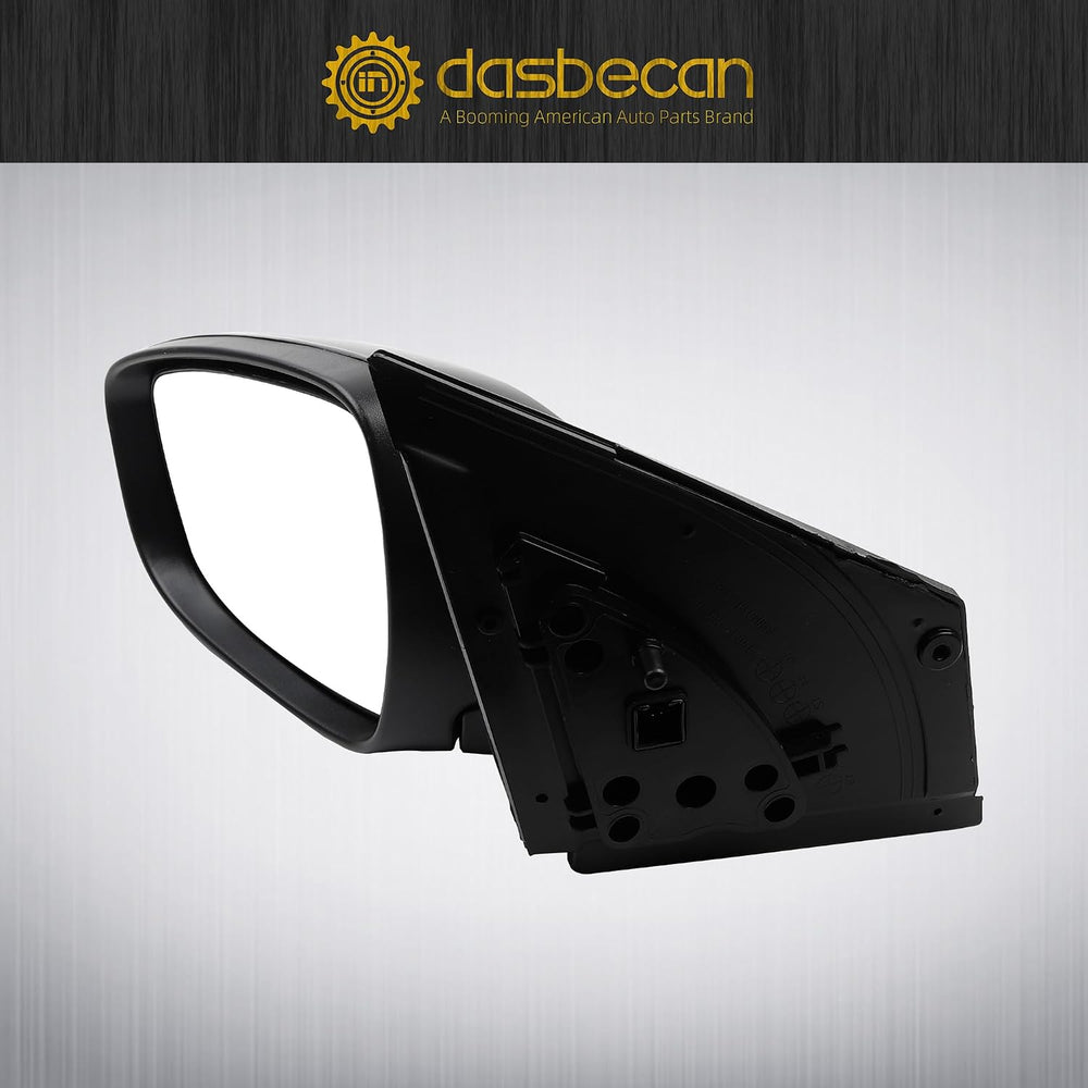 Dasbecan Driver Side Mirror Compatible with 12-17 Hyundai Accent Black 3pin