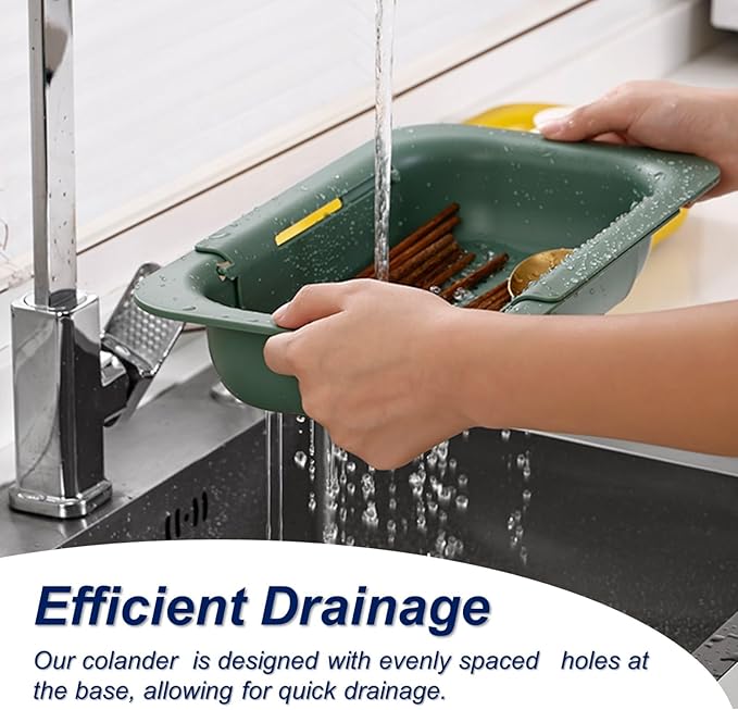 Extendable Sink Colander Strainer Basket - Image 4
