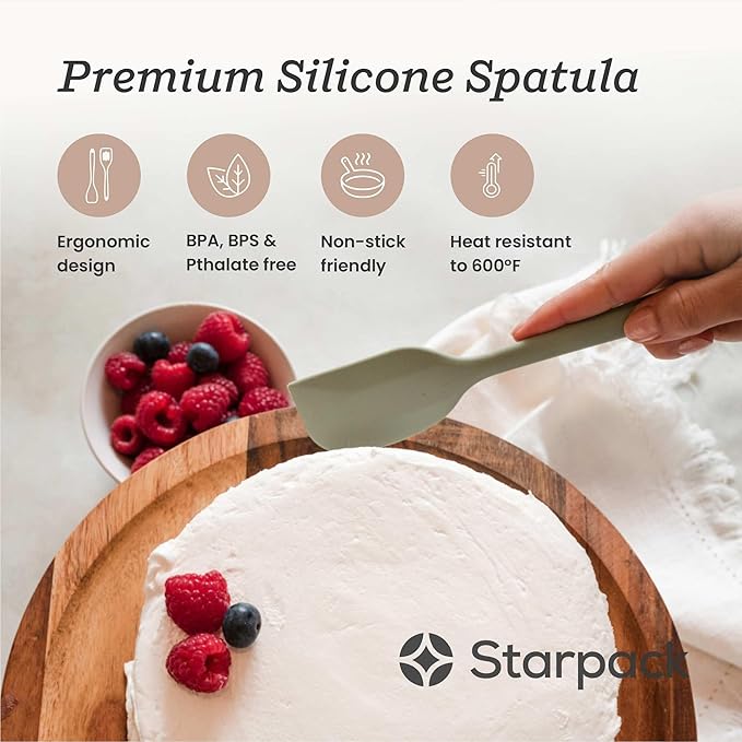 Starpack 'Scrape & Stir' Silicone Spatula - Image 2